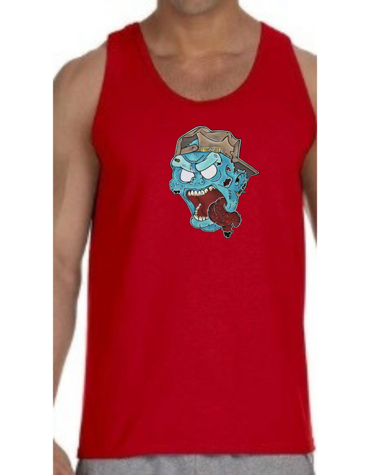 Camisole homme Zombie casquette
