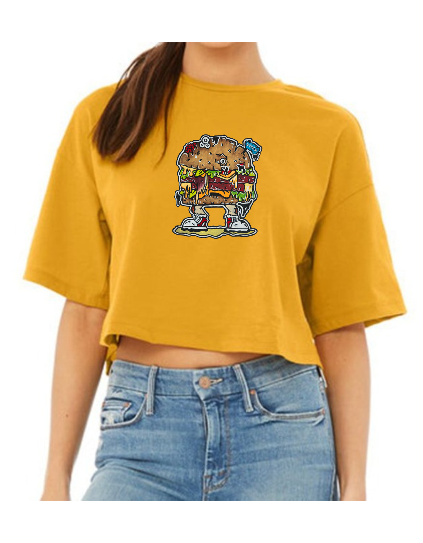 Crop top Hamburger
