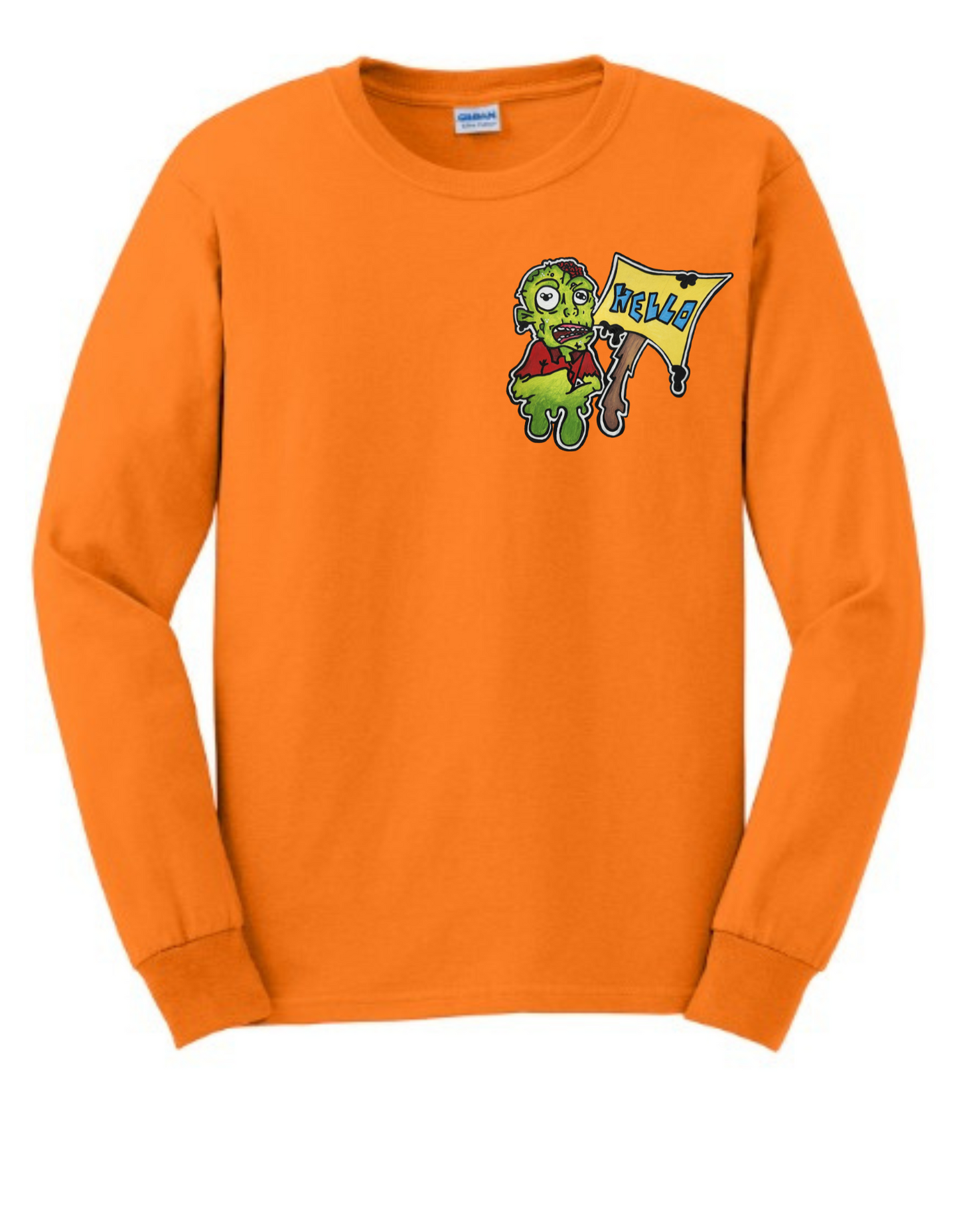 Crewneck zombie hello