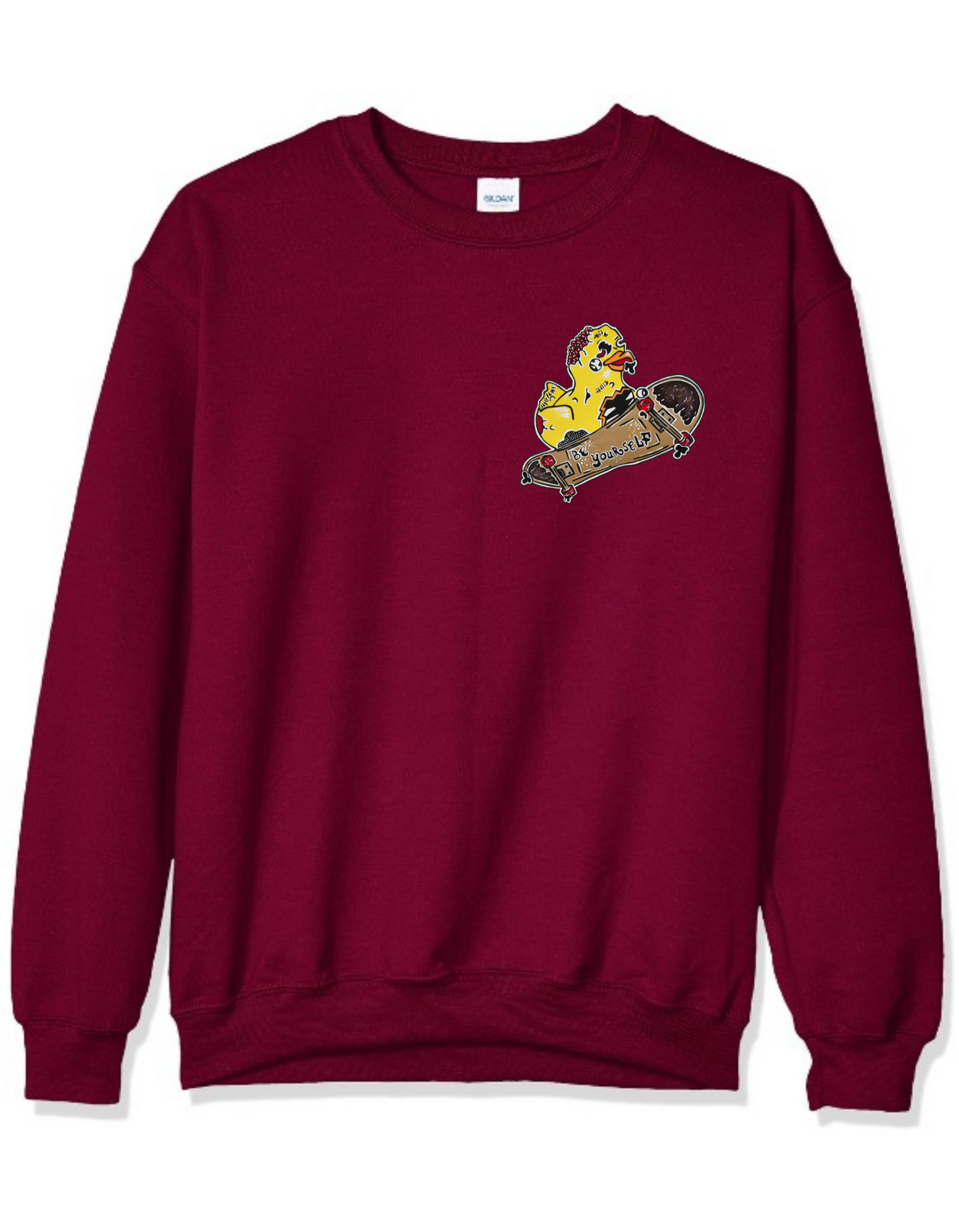 Crewneck canard zombie