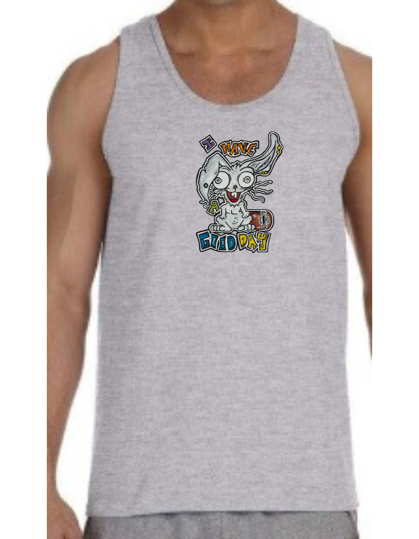 Camisole homme I have a good day