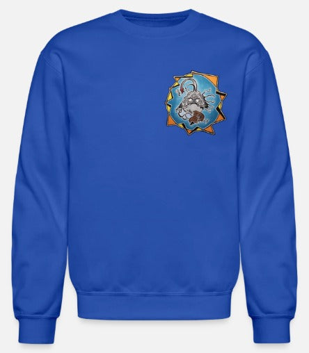 Crewneck poisson lanterne