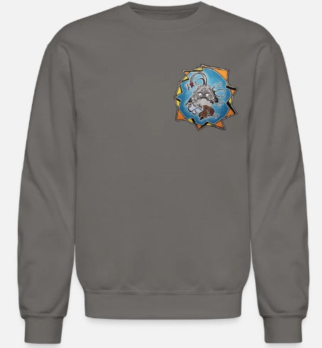 Crewneck poisson lanterne