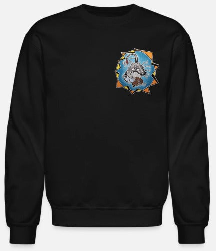 Crewneck poisson lanterne