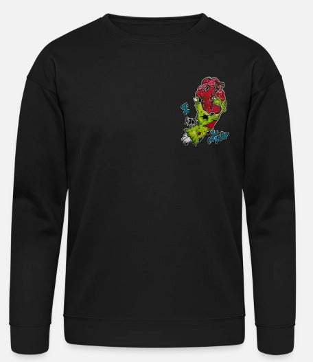 Crewneck main zombie coeur