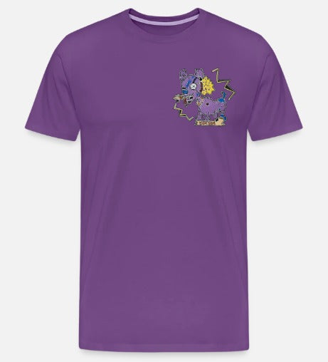 T-shirt chien zombie enfant