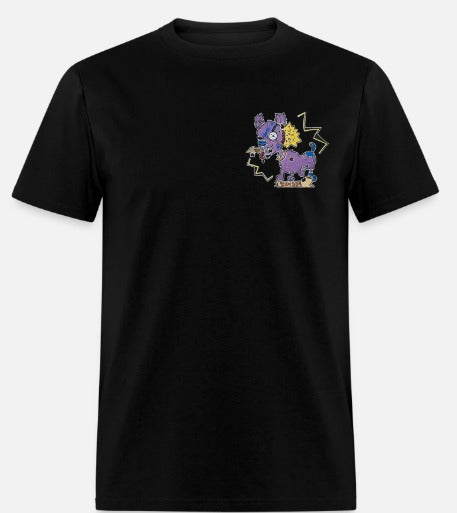 T-shirt pour les tout-petits chien zombie