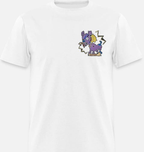 T-shirt pour les tout-petits chien zombie
