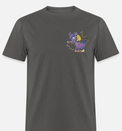 T-shirt pour les tout-petits chien zombie