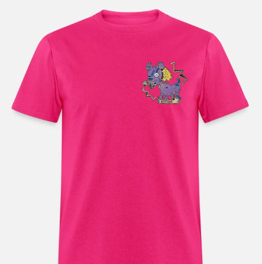 T-shirt chien zombie enfant