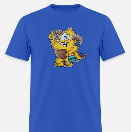 T-shirt pour tout-petits Monstre jaune