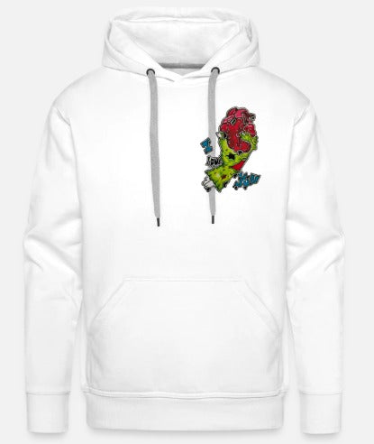 Hoodies main coeur