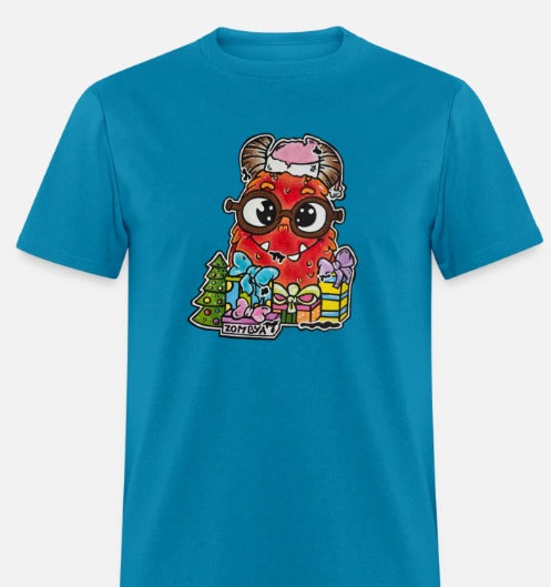 T-shirt pour les touts-petits monstre rouge noël