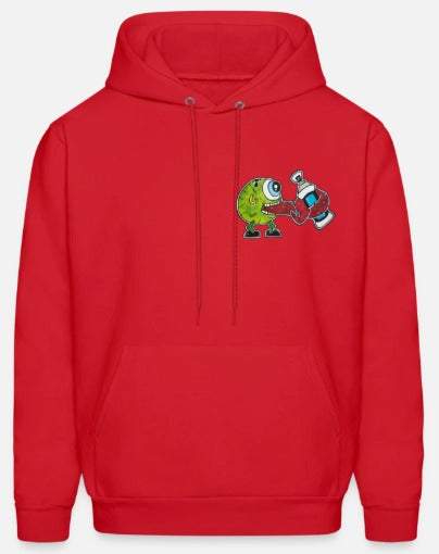 Hoodies monstre oeil vert