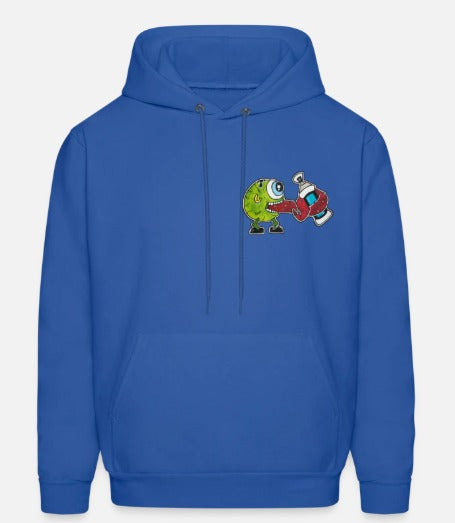Hoodies monstre oeil vert