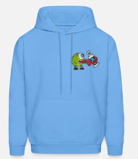 Hoodies monstre oeil vert