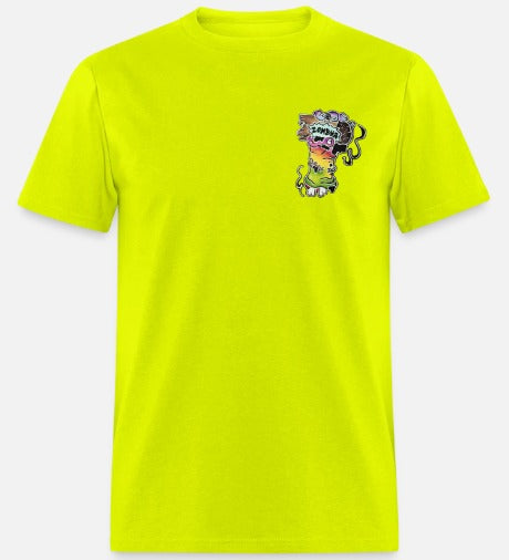 T-shirt main zombie multicolore