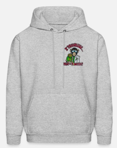 Hoodies J'travaille pour des peanuts