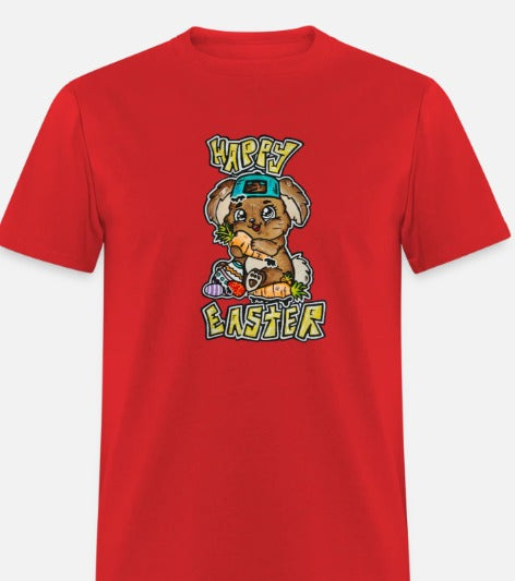 T-shirt happy easter enfant