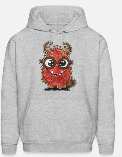 Hoodies enfant monstre rouge