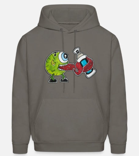 Hoodies monstre oeil vert