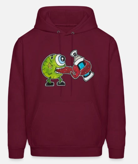 Hoodies monstre oeil vert