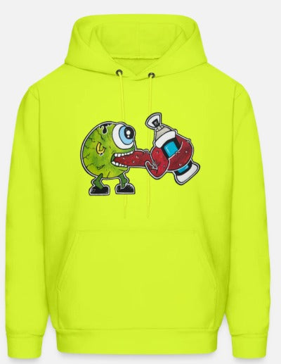 Hoodies monstre oeil vert