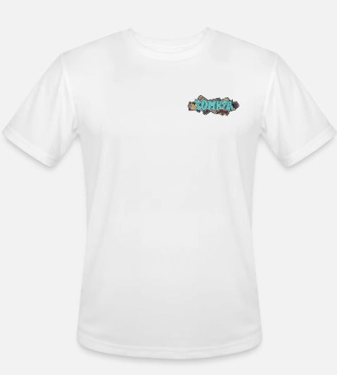 T-shirt zombya design planche a roulette