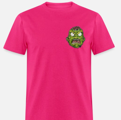 T-shirt tête de zombie