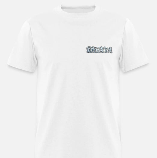 T-shirt zombya design glace