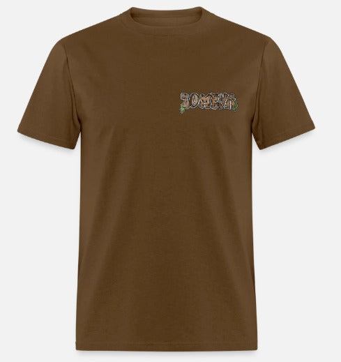 T-shirt zombya avec design racine