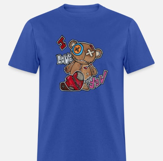 T-shirt enfant ours I love you