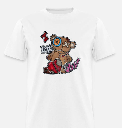 T-shirt pour tout-petits ours I love you