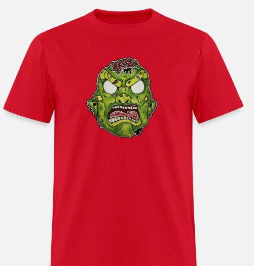 T-shirt Tête de zombie