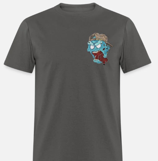 T-shirt zombie avec casquette