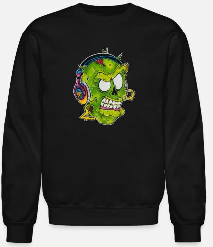 Crewneck enfant Zombie écouteur