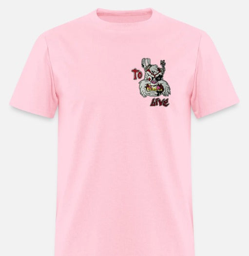 T-shirt pour tout-petits Lapin to live