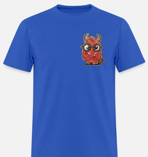T-shirt pour tout-petits monstre rouge