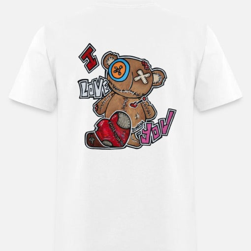 T-shirt pour tout-petit back ours I love you