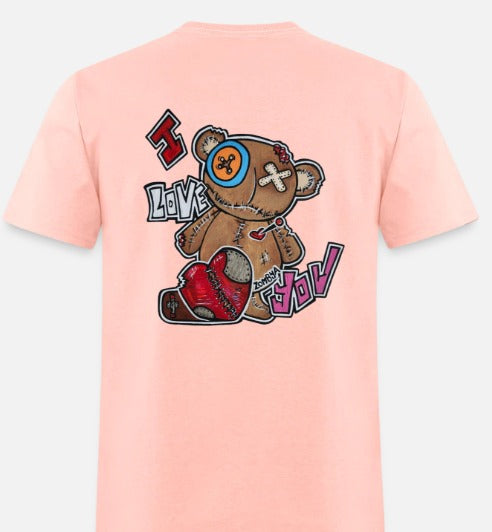 T-shirt pour tout-petit back ours I love you
