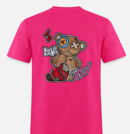 T-shirt enfant back Ours I love you