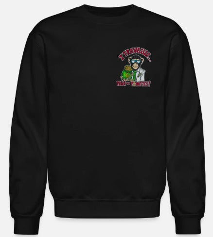 Crewneck J'travaille pour des peanuts