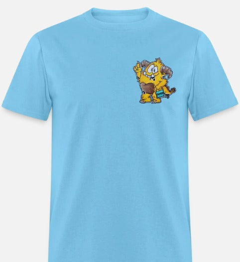 T-shirt pour tout-petits monstre jaune