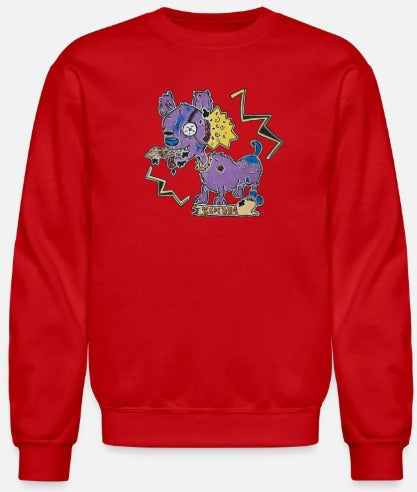 Crewneck Chien zombie