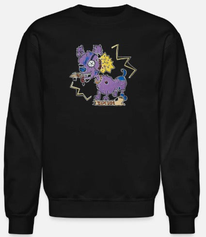 Crewneck Chien zombie