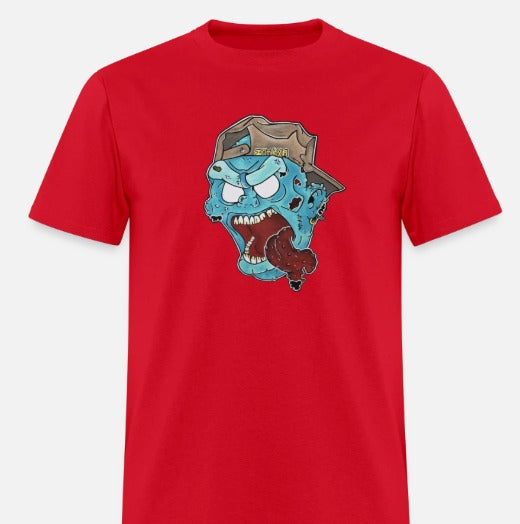 T-shirt Zombie casquette