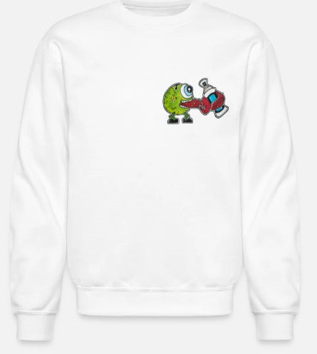 Crewneck monstre oeil vert