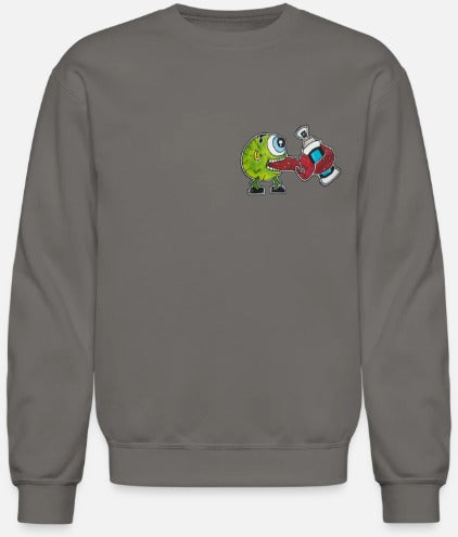Crewneck enfant monstre oeil vert