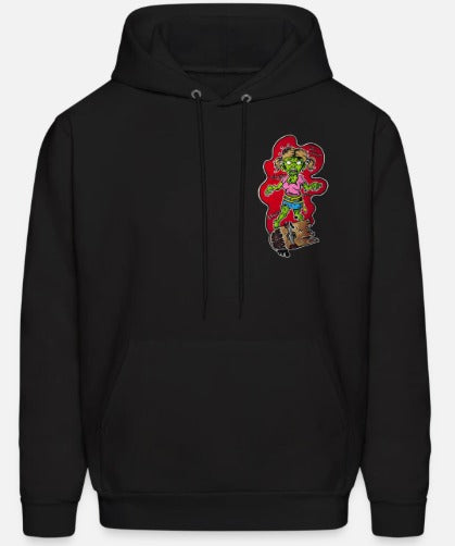 Hoodies zombie fille skate