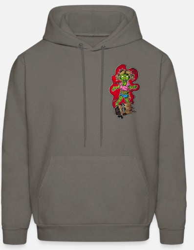 Hoodies zombie fille skate